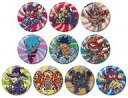 【中古】バッジ・ビンズ 全10種セット 「遊☆戯☆王デュエルモンスターズ トレーディング トゥーン・ワールド テイストデフォルメ 第4弾 缶バッジ」