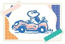【中古】シール・ステッカー ニャンコ先生(車) 「夏目友人帳 ニャンコ先生ぺたコレクション」