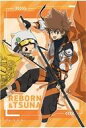 【中古】バッジ・ビンズ リボーン&沢田綱吉 アート缶バッジ フラッグ 「家庭教師ヒットマンREBORN!」