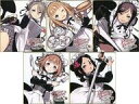 【中古】紙製品 全5種セット 黒星紅白描き下ろしミニ色紙 「プリンセス・プリンシパル Crown Handler 第4章」 第1週目来場者特典