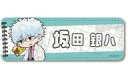 【中古】バッジ・ビンズ SA.坂田銀八 ちぽっけシリーズ レザーバッジ(ロング) 「3年Z組銀八先生」