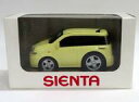 【中古】ミニカー SIENTA(アイボリー) プルバックカー