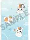 【中古】クリアファイル ニャンコ先生(ブルー) A4シングルクリアファイル 「夏目友人帳」