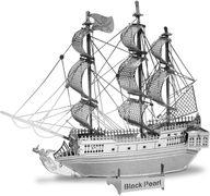 【中古】パズル ブラックパール号 メタリックナノパズル [T-MN-044]