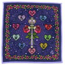 【中古】モバイル雑貨 ローズ柄 スマホ拭きハンカチ 「美少女戦士セーラームーン×ANNA SUI」