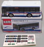 【中古】ミニカー 三菱ふそうエアロスター 川崎鶴見臨港バス(ホワイト×ブルー×レッド) 「トミカ」 臨港バス特注