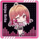 【中古】コースター 一条莉々華(ミニキャラ) オリジナルコースター 「バーチャルYouTuber ホロライブDEV_IS ReGLOSS×GiGOキャンペーン」 リグロス焼き・ノベルティ付きドリンク注文特典|詳細画像