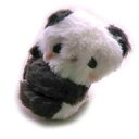 【中古】アクセサリー(非金属) ぎゅっ 「ぬいぐるみヘアクリップふわふわパンダ」