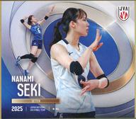 【中古】紙製品 関菜々巳 ノーマルmini色紙 「『バレーボール女子日本代表2025』公式トレーディングmini色紙」
