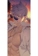 【中古】キャラカード ランサー/パーシヴァル 夏の騎士の装い 「Fate/Grand Order Servant Art Chronicle -最終再臨展- ランダム編成画面風カード(ランサー)」