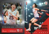 【中古】スポーツ/レギュラーカード/「バレーボール女子日本代表2025」トレーディングカード 73[レギュラーカード]：山中宏予