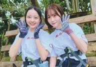 【中古】生写真(AKB48・SKE48)/アイドル/HKT48 HKT48/市村愛里・大内梨果/横型・上半身/ロケ写真 ペア生写真