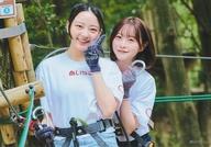 【中古】生写真(AKB48・SKE48)/アイドル/HKT48 HKT48/市村愛里・大内梨果/横型・上半身/ロケ写真 ペア生写真