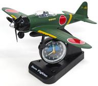 【中古】置き時計・掛け時計 IRON GRAY ZERO FIGHTER QUARTZ ALARM CLOCK