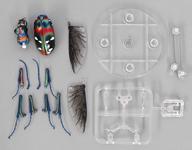 【中古】トレーディングフィギュア ハンミョウ(レッド) 「いきもの大図鑑アドバンス オオキバウスバカミキリとハンミョウ ディスプレイスタンドセット」 ガシャポンオンライン限定