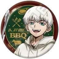 【中古】バッジ・ビンズ 西園寺羽京 「Dr.STONE バーベキュー 缶バッジ」