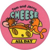 【中古】バッジ・ビンズ ジェリー&金魚 「トムとジェリー シークレットファブリック缶バッジ CHEESE FUN!」