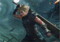 【中古】クリアファイル 星の勇者、クラウド オリジナルクリアファイル 「マジック：ザ・ギャザリング--FINAL FANTASY×ローソン」 対象商品購入特典