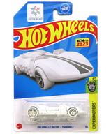 【中古】ミニカー 1/64 HW BRAILLE RACER-TWIN MILL(ホワイト×グレー) 「Hot Wheels EXPERIMOTORS」 [HKG33]