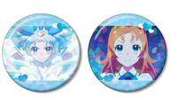 【中古】バッジ・ビンズ プリンセス・リップル＆空野みなも 場面写ホログラム缶バッジ2個セット 「プリンセッション・オーケストラ」
