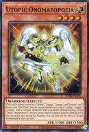 【中古】遊戯王/SR/効果モンスター/英語版/Quarter Century Stampede RA04-EN028[SR]：Utopic Onomatopoeia/希望皇オノマトピア