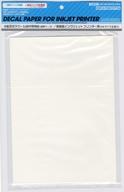 【新品】塗料・工具 家庭用インクジェットプリンターデカール用紙(透明ベース・A4サイズ5枚入) [INKJ-T..
