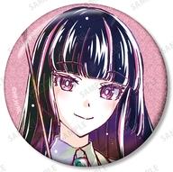 【中古】バッジ・ビンズ 黒鉄音羽(顔アップ) 「ロックは淑女の嗜みでして トレーディング Ani-Art グリッター缶バッジ」