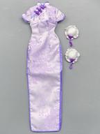 【中古】ドールアクセサリー 1/3 AZO2用 クラシカルチャイナドレス＆シニヨンset(パープル) アゾンダイレクトストア限定