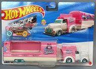 Hot Wheels - 【中古】ミニカー 1/64 SWEET DELIVERY(ピンク×ホワイト) 「Hot Wheels SUPER RIGS」 [JCM46]
