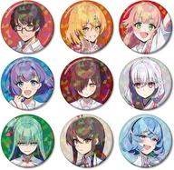 【中古】バッジ・ビンズ 全9種セット 「ぬきたし THE ANIMATION トレーディングホログラム缶バッジ」
