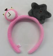 アクセサリー(非金属) 黒い星 ぬいぐるみカチューシャ 「ちいかわ なんか小さくてかわいいやつ