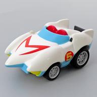 IMPREZA - 【中古】ミニカー ちびっこチョロQ マッハ号 ノーマル状態(ホワイト) 「マッハGoGoGo」 タツノコチョロQ PART2