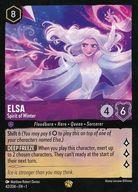 Disney Lorcana/L/Ametyst/英語版/The First Chapter 42/204：Elsa Spirit of Winter