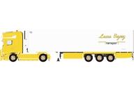 ミニカー 1/50 Lauratrans SCANIA STREAMLINE TOPLINE 4X2 REEFER TRAILER - 3 AXLE 