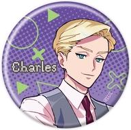 【中古】バッジ・ビンズ チャールズ・ジョーンズ 「Let’s Play クエストだらけのマイライフ 缶バッジ 01.公式イラスト」