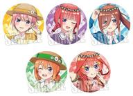 Other - 【中古】バッジ・ビンズ 全5種セット 「五等分の花嫁∽ 〜みんな揃ってピクニック!〜 トレーディング缶バッジ」