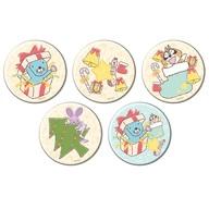 【新品】バッジ・ビンズ 【ボックス】缶バッジ ぼのぼの 08.クリスマスver. 公式イラスト