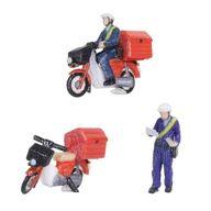 【新品】鉄道模型 1/150 郵便配達 [24-2201]
