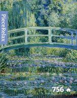 【中古】パズル Monet Bridge over a Pool of Water Lilies 「PieceRelax -ピースリラックス-」 ジグソーパズル 756ピース[U1115-756]