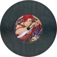 コースター Shooooout!!! 「ブラックスター -Theater Starless- BLACK LIVE II×カラオケまねきねこ カラオケコラボ レコード風コースター」