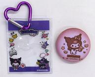 【中古】バッジ・ピンズ クロミ 「サンリオキャラクターズ PVCクリアケースつき ふわふわ クッキー風缶バッジ」