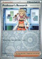 ポケモンカードゲーム/★(R)/サポート/英語版/Scarlet＆Violet-Paldean Fates 087/091：(リバースホロ)Professor’s Research/博士の研究(オーリム博士)