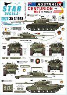 【中古】塗料・工具 1/35 ベトナム戦争 ベトナムでのオーストラリア軍#1 センチュリオンMk5 デカール [SD35-C1298]
