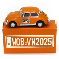 【中古】ミニカー フォルクスワーゲン ビートル 2025(オレンジ) 「モロゾフ Beetle/ビートル」
