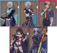 【中古】クリアファイル 集合 A4クリアファイル5セットD 「TALES OF 30th MUSEUM」