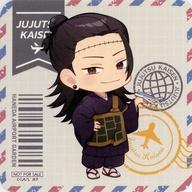 【中古】コースター 羂索 スクエアコースター(ミニキャラ) 「アニメ『呪術廻戦』5周年×羽田エアポートガーデン」 キャンペーンメニュー注文特典