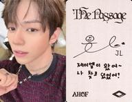 【中古】コレクションカード(男性)/CD｢The Passage｣(PHOTOBOOK/TWIG Ver.)封入フォトカード AHOF/ジェイエル(JL)/裏面印刷サイン入り/CD「The Passage」(PHOTOBOOK/TWIG Ver.)封入フォトカード