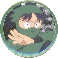 【中古】バッジ・ピンズ 七松小平太(忍装束・構え) 「劇場版 忍たま乱太郎 ドクタケ忍者隊最強の軍師 劇場公開1周年記念フェア in アニメイト 中在家長次＆七松小平太キャラバッジコレクション」