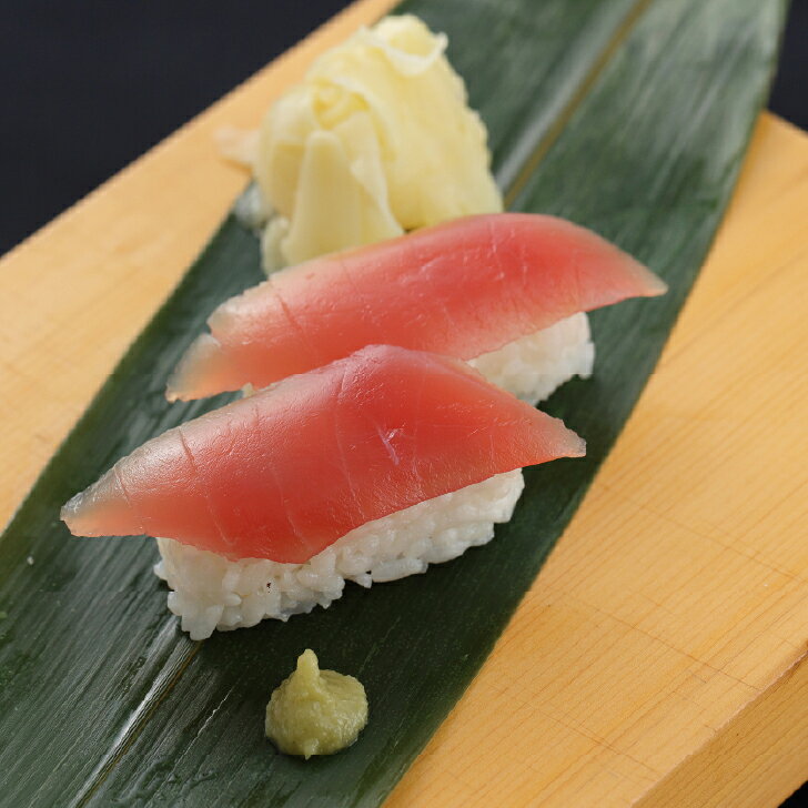 寿司ネタshop 海の端っこの【送料無料】 天然キハダマグロ赤身スライス 40枚(10枚×4p) 解凍レシピ付 皮なし 血合いなし 鮪 マグロ まぐろ 海鮮丼 手巻き寿司 生食用 カット済 寿司ネタ｜アングル3
