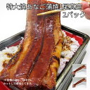 2パック【送料無料】特大焼き穴子蒲焼1尾×2p 真空 焼穴子 焼あなご 焼き穴子 穴子 アナゴ あなご 贈答用 お土産 贈り物 お中元 ギフト